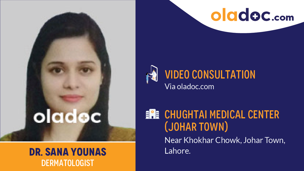 Practice locations of Dr.Sana Younas